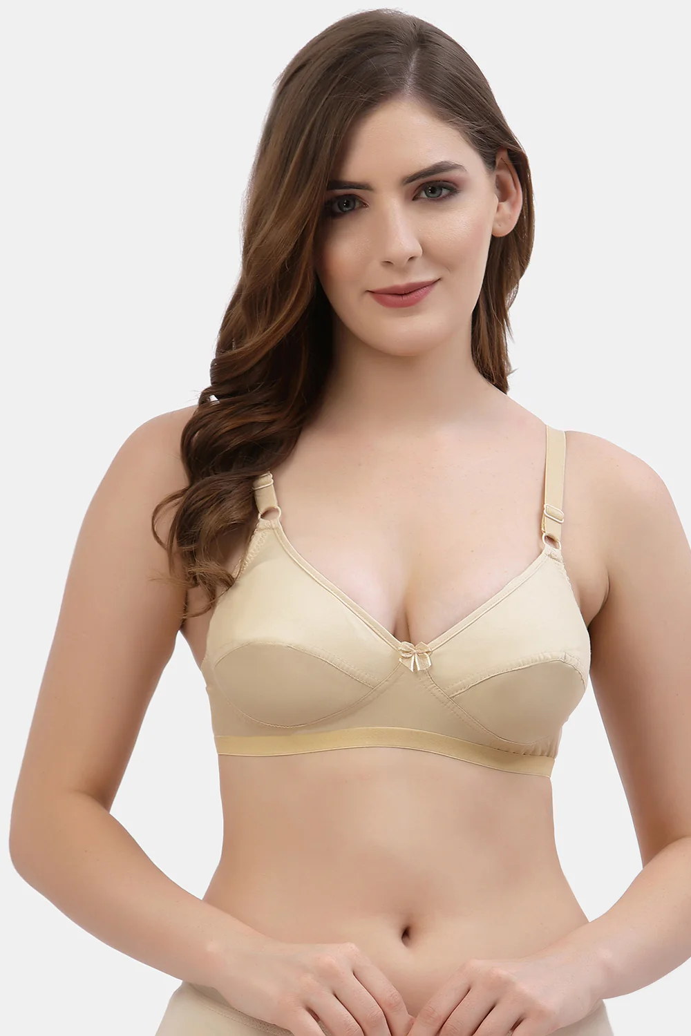 Non-Wired Flora Cotton Full-Coverage Bra - Image 12