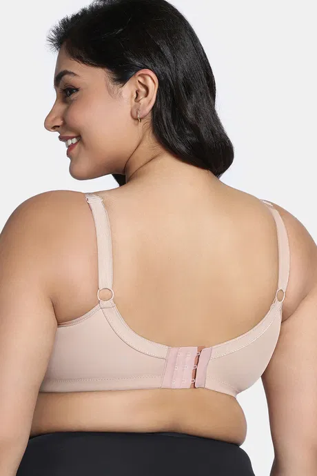 True Curv Cotton Laminated Non Wired Full Coverage Minimiser Bra - Image 3